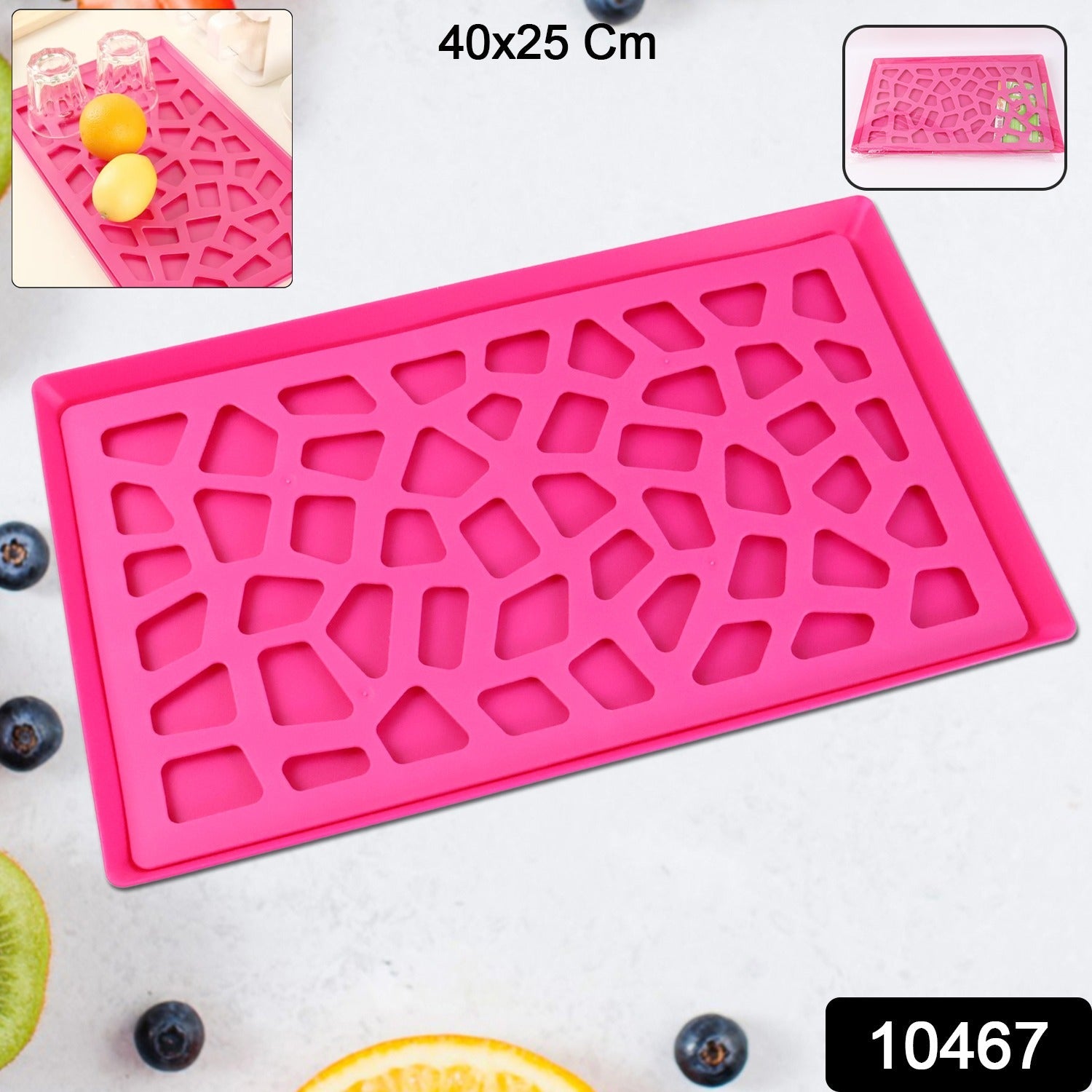 Plastic Kitchen Tray with Modern Hollow Design Plastic Kitchen Tray with Modern Hollow Design